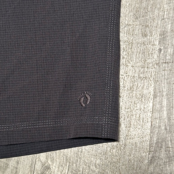 Men's Hang Ten 32 Medium Khakis Chino Black Shorts Hybrid Casual Stretch Golf - Picture 6 of 11